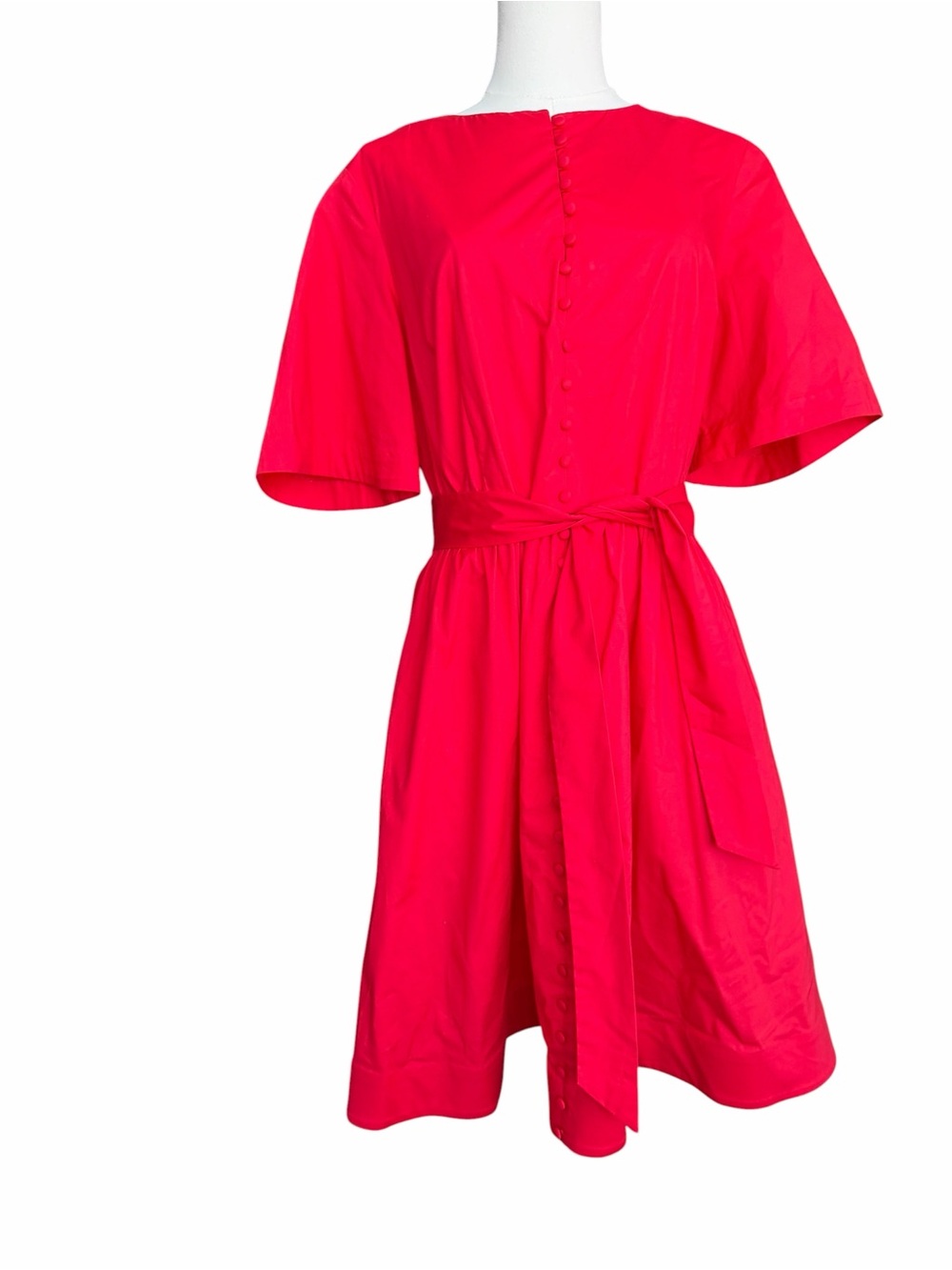 F Frances Valentine Nancy Poplin high neck shirt dress Size M